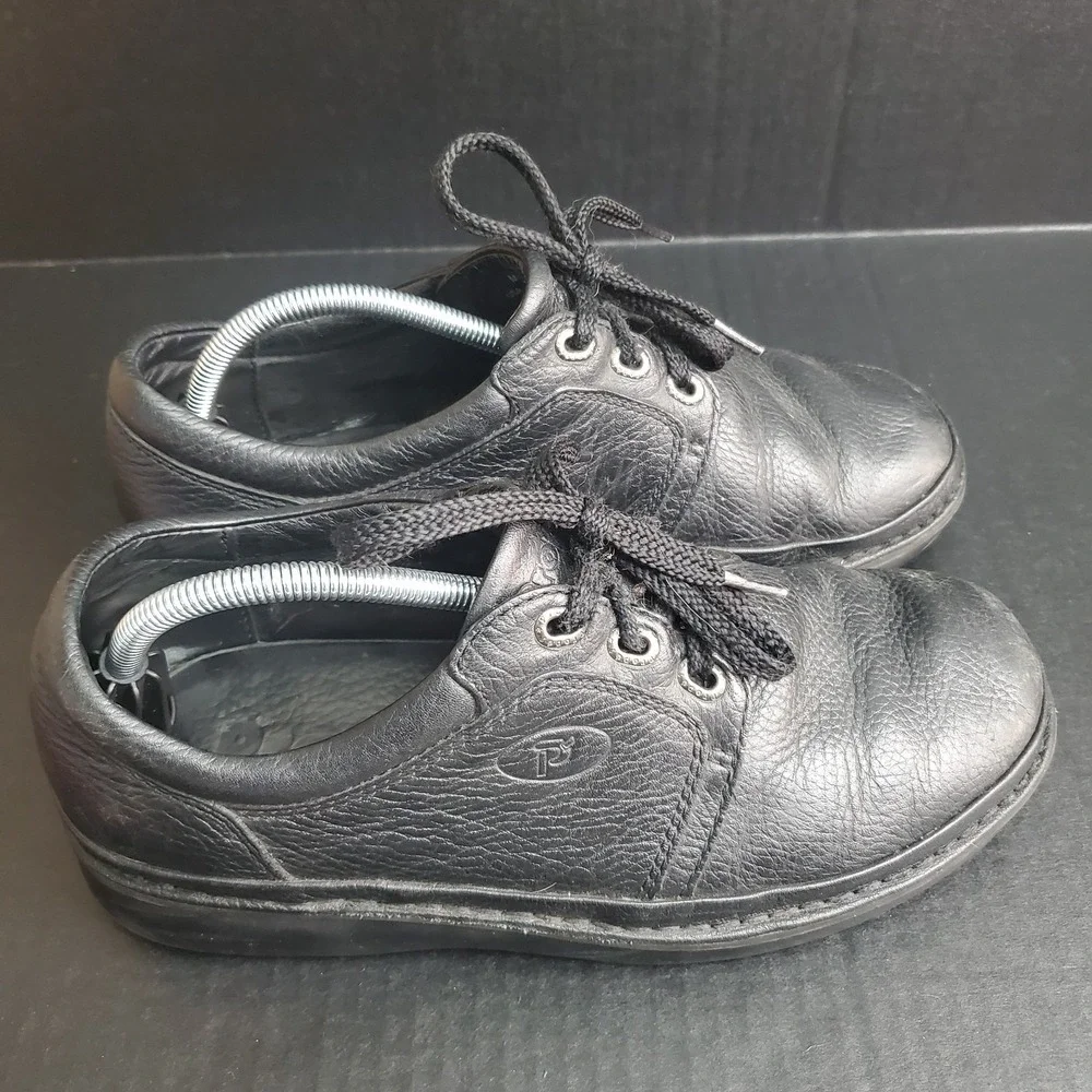 Propet‎ Villager Men's Oxford Shoe Orthotic Comfort Black Leather 9.5 X Wide 3E